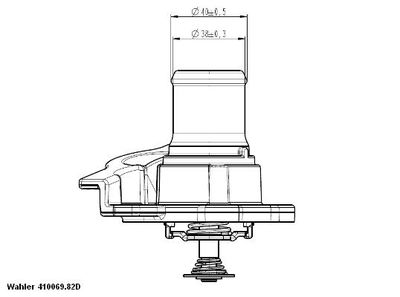 Thermostat, liquide de refroidissement