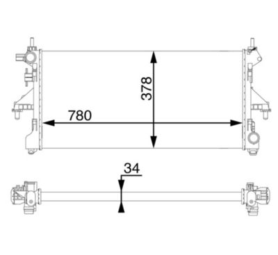 Radiateur, refroidissement du moteur