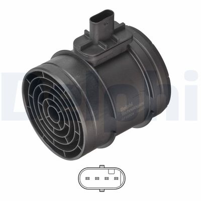Débitmètre de masse d'air