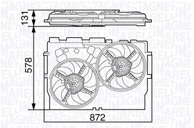 Ventilateur, refroidissement du moteur
