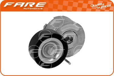 Tendeur de courroie, courroie trapézoïdale à nervu