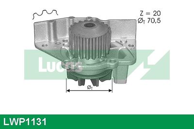 Pompe à eau, refroidissement du moteur