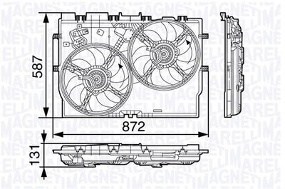 Ventilateur, refroidissement du moteur
