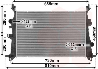 Radiateur, refroidissement du moteur