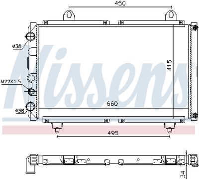 Radiateur, refroidissement du moteur