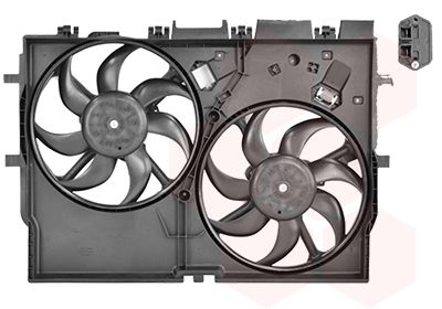 Ventilateur, refroidissement du moteur