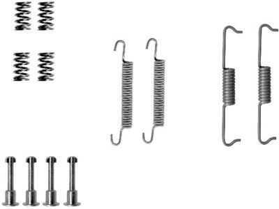 Kit d'accessoires, mâchoires de frein de stationne