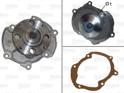 Pompe à eau, refroidissement du moteur