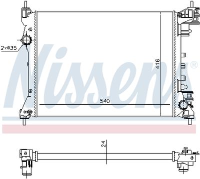 Radiateur, refroidissement du moteur