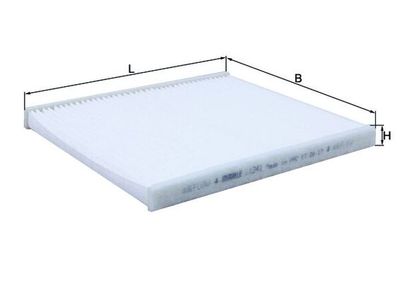 Filtre, air de l'habitacle