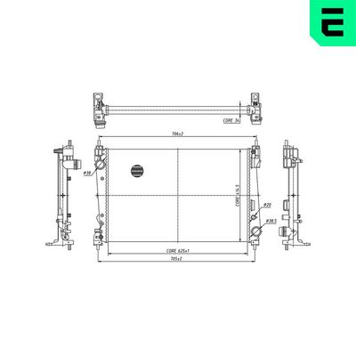 Radiateur, refroidissement du moteur