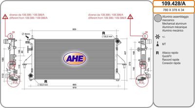 Radiateur, refroidissement du moteur