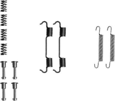 Kit d'accessoires, mâchoires de frein de stationne