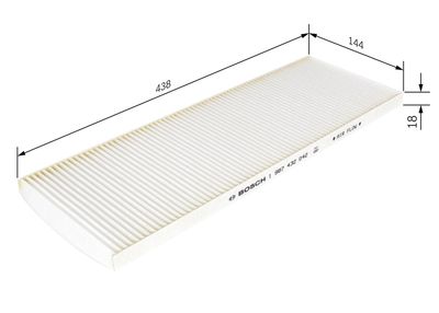 Filtre, air de l'habitacle