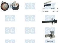 Saleri SIL Pompe à eau + kit de courroie crantée