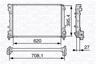 Radiateur, refroidissement du moteur