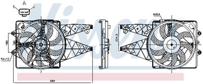 Ventilateur, refroidissement du moteur