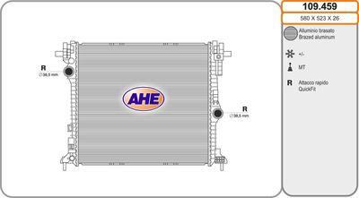 Radiateur, refroidissement du moteur