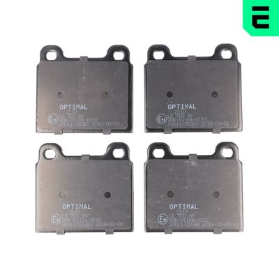 Kit de plaquettes de frein, frein à disque