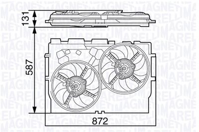 Ventilateur, refroidissement du moteur
