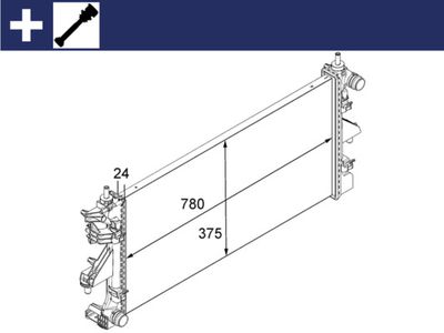 Radiateur, refroidissement du moteur