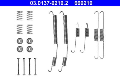 Kit d'accessoires, mâchoire de frein