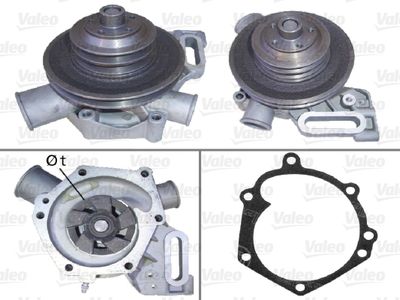 Pompe à eau, refroidissement du moteur