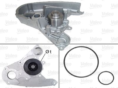 Pompe à eau, refroidissement du moteur