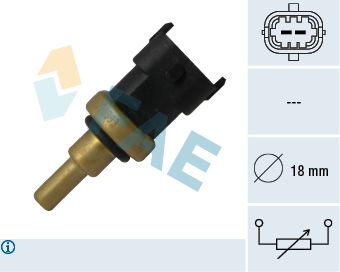 Sonde de température, liquide de refroidissement
