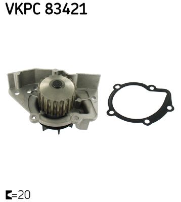 Pompe à eau, refroidissement du moteur