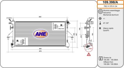 Radiateur, refroidissement du moteur