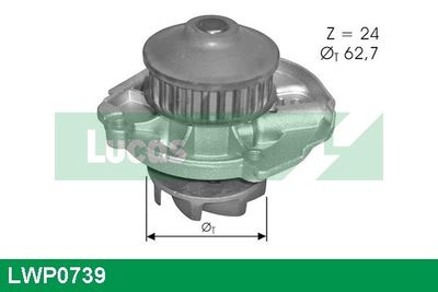 Pompe à eau, refroidissement du moteur