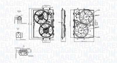 Ventilateur, refroidissement du moteur