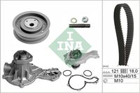 INA Pompe à eau + kit de courroie crantée