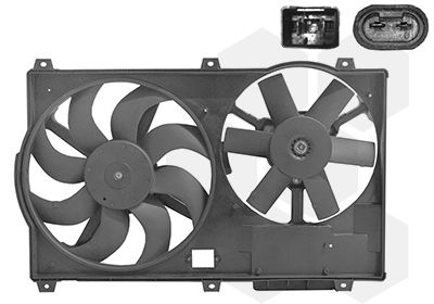 Ventilateur, refroidissement du moteur