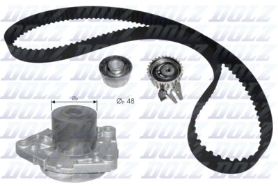 Pompe à eau + kit de courroie de distribution