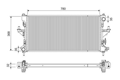 Radiateur, refroidissement du moteur