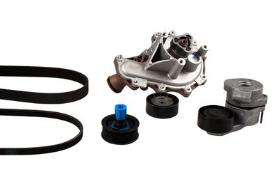 Pompe à eau+Jeu de courroie trapézoïdale à nervure