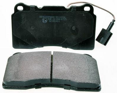 Kit de plaquettes de frein, frein à disque