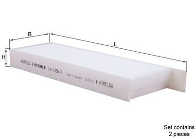 Filtre, air de l'habitacle