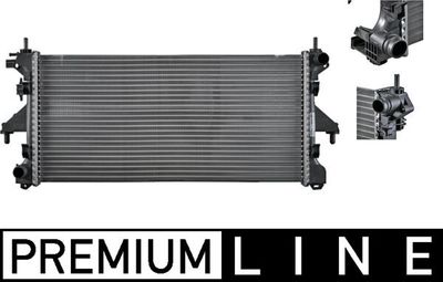 Radiateur, refroidissement du moteur