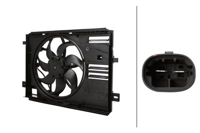 Ventilateur, refroidissement du moteur