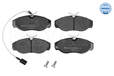 Kit de plaquettes de frein, frein à disque