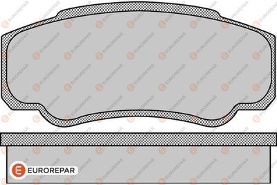Kit de plaquettes de frein, frein à disque