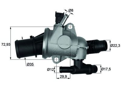 Thermostat, liquide de refroidissement