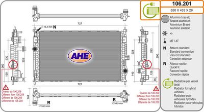 Radiateur, refroidissement du moteur