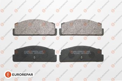 Kit de plaquettes de frein, frein à disque