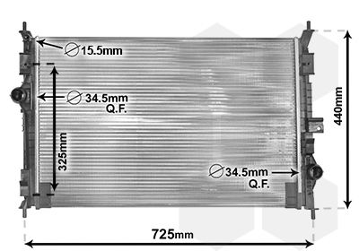 Radiateur, refroidissement du moteur