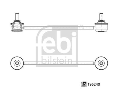 Entretoise/tige, stabilisateur