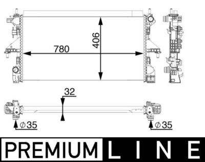 Radiateur, refroidissement du moteur